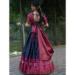 Picture of Good Looking Silk Midnight Blue Lehenga Choli