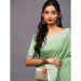 Picture of Enticing Linen Dark Sea Green Saree