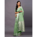 Picture of Enticing Linen Dark Sea Green Saree