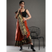 Picture of Beautiful Linen Chocolate Saree