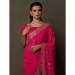 Picture of Resplendent Chiffon & Georgette Deep Pink Saree