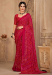 Picture of Pretty Chiffon & Georgette Crimson Saree