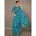 Picture of Charming Georgette & Silk Dark Cyan Saree