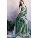 Picture of Amazing Silk Dark Sea Green Saree