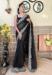 Picture of Beauteous Georgette Black Saree