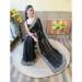 Picture of Beauteous Georgette Black Saree