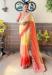 Picture of Statuesque Georgette Dark Khaki Saree