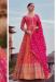 Picture of Georgette Medium Violet Red Anarkali Salwar Kameez