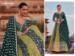 Picture of Charming Georgette Olive Drab Anarkali Salwar Kameez