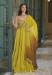 Picture of Enticing Silk Golden Rod Readymade Salwar Kameez