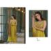 Picture of Enticing Silk Golden Rod Readymade Salwar Kameez