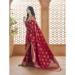 Picture of Comely Silk Indian Red Saree