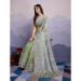 Picture of Superb Silk Dark Sea Green Saree