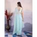 Picture of Ideal Net Pale Turquoise Saree