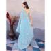 Picture of Charming Silk Powder Blue Saree