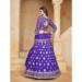 Picture of Fascinating Organza Purple Lehenga Choli