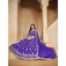 Picture of Fascinating Organza Purple Lehenga Choli