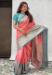 Picture of Amazing Silk Indian Red Saree