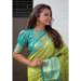 Picture of Shapely Silk Dark Khaki Saree