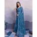 Picture of Taking Chiffon Midnight Blue Saree