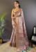 Picture of Lovely Silk Rosy Brown Saree