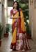 Picture of Ideal Silk Orange Saree