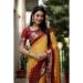 Picture of Ideal Silk Orange Saree