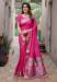 Picture of Fascinating Silk Hot Pink Saree