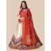 Picture of Pleasing Silk Tan Lehenga Choli