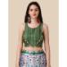 Picture of Fine Silk Light Steel Blue Lehenga Choli