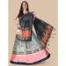 Picture of Beautiful Silk Grey Lehenga Choli