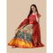 Picture of Fascinating Silk Indian Red Lehenga Choli