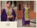 Picture of Chiffon Dark Slate Grey Straight Cut Salwar Kameez