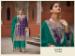 Picture of Chiffon Golden Rod Straight Cut Salwar Kameez