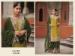 Picture of Chiffon Dark Slate Grey Straight Cut Salwar Kameez