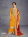 Picture of Chiffon & Silk Dark Golden Rod Straight Cut Salwar Kameez