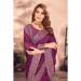 Picture of Lovely Georgette Brown Saree