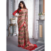 Picture of Enticing Cotton & Crepe & Silk Indian Red Saree