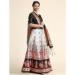 Picture of Delightful Satin & Silk Silver Lehenga Choli