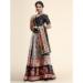 Picture of Delightful Satin & Silk Silver Lehenga Choli