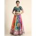 Picture of Classy Satin & Silk Pale Violet Red Lehenga Choli