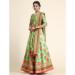 Picture of Bewitching Satin & Silk Lemon Chiffon Lehenga Choli