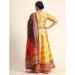 Picture of Stunning Satin & Silk Yellow Lehenga Choli