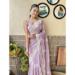 Picture of Appealing Silk Thistle Saree