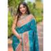 Picture of Wonderful Silk Teal Saree