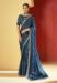 Picture of Enticing Chiffon Dark Slate Blue Saree