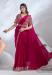 Picture of Enticing Crepe & Satin & Silk Maroon Lehenga Sarees