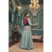 Picture of Pretty Rayon Dark Slate Grey Lehenga Choli