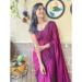 Picture of Splendid Georgette Pale Violet Red Saree