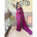 Picture of Splendid Georgette Pale Violet Red Saree